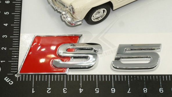 Audi S5 Bagaj Krom ABS 3M 3D Yazı Logo Amblem Orjinal ürün - 7