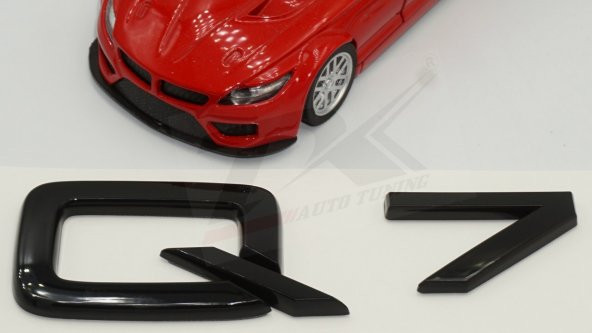 Audi Q7 Bagaj Krom 3M Yazı Logo Orjinal Ürün - 10