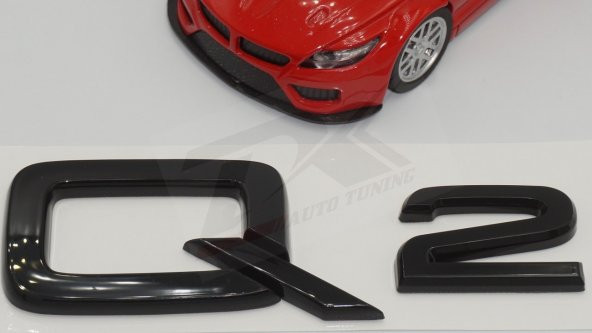Audi Q2 Bagaj Krom 3M Yazı Logo Orjinal Ürün - 10