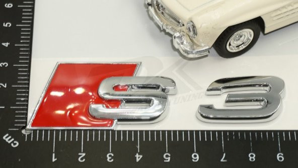 Audi S3 Bagaj Krom ABS 3M 3D Yazı Logo Amblem Orjinal ürün - 7