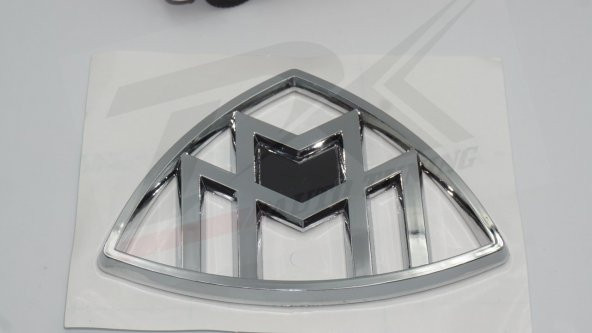 Maybach Bagaj Krom ABS Yazı Logo Arma - Resim 3