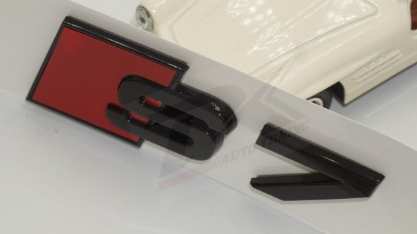 Audi S7 Bagaj Krom ABS 3M 3D Yazı Logo Amblem Orjinal ürün - 6