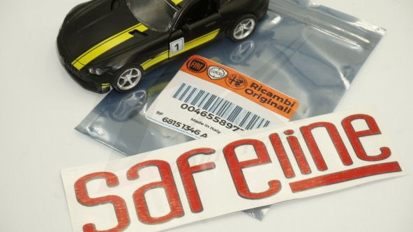 Fiat Doblo Safeline Bagaj Logo Sticker Amblem B - 7