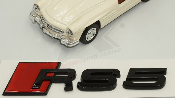 Audi RS5 Bagaj Krom ABS 3M 3D Yazı Logo Amblem Orjinal ürün - Resim 10