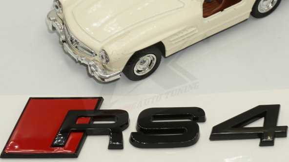 Audi RS4 Bagaj Krom ABS 3M 3D Yazı Logo Amblem Orjinal ürün - 10