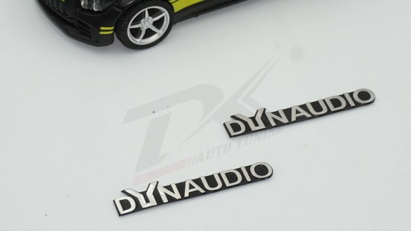 Dynaudio Logo Hoparlör Krom Metal 3M Logo Amblem 2 Li Set - 4