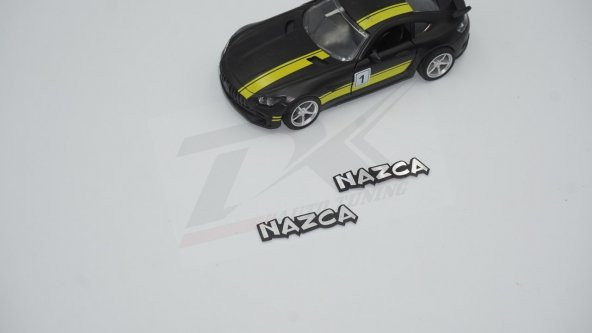 Nazca Hoparlör Krom Metal 3M Logo Amblem 2 Li Set - 2