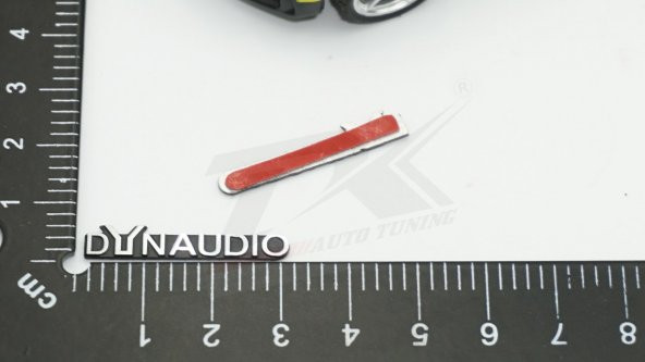 Dynaudio Logo Hoparlör Krom Metal 3M Logo Amblem 2 Li Set - 6