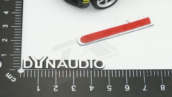 Dynaudio Logo Hoparlör Krom Metal 3M Logo Amblem 2 Li Set - 6