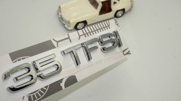 Audi 35 TFSİ Krom ABS 3M 3D Bagaj Yazı Logo Orjinal Ürün