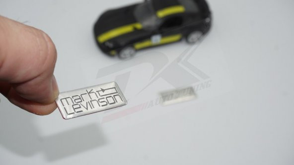 Mark Levinson Hoparlör Krom Metal 3M Logo Amblem 2 Li Set - 2