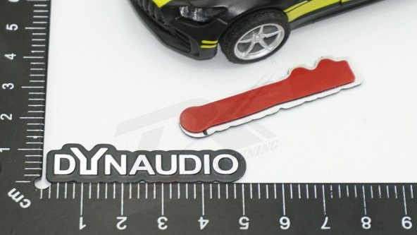 Dynaudio Logo Hoparlör Krom Metal 3M Logo Amblem 2 Li Set - 6