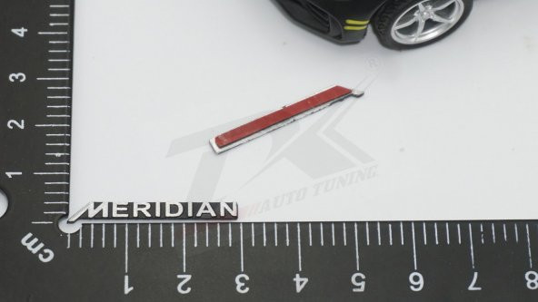 Meridian Logo Hoparlör Krom Metal 3M Logo Amblem 2 Li Set - 6