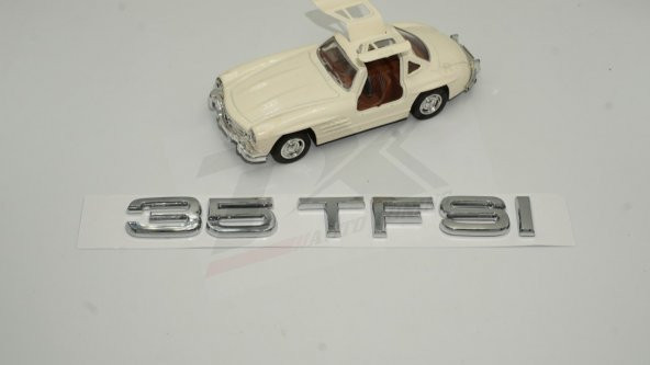 Audi 35 TFSİ Krom ABS 3M 3D Bagaj Yazı Logo Orjinal Ürün - 2