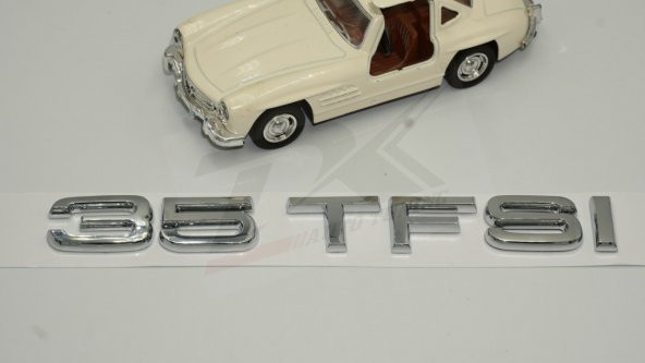 Audi 35 TFSİ Krom ABS 3M 3D Bagaj Yazı Logo Orjinal Ürün - 3