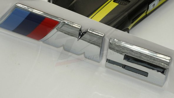 Bmw M5 Bagaj Krom ABS 3M 3D Yazı Logo Orjinal Ürün - Resim 6