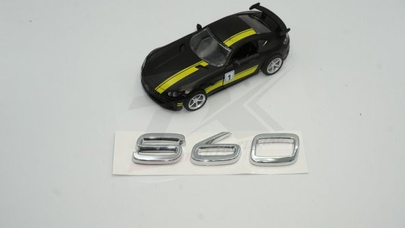 Volvo S60 Krom ABS 3M 3D Bagaj Logo Yazı Orjinal Ürün - 2
