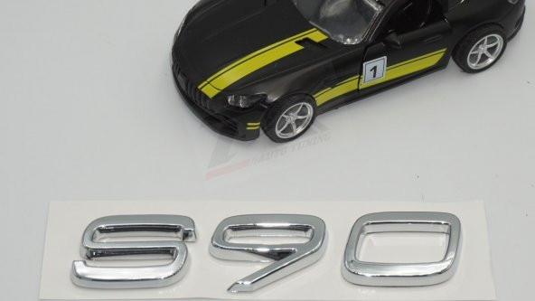 Volvo S90 Krom ABS 3M 3D Bagaj Logo Yazı Orjinal Ürün - 3