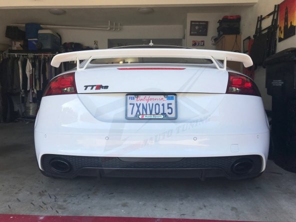 Audi TTRS Krom ABS 3M 3D Bagaj Logo Yazı Orjinal Ürün - 8