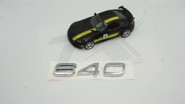 Volvo S40 Krom ABS 3M 3D Bagaj Logo Yazı Orjinal Ürün - 2