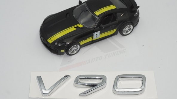 Volvo V90 Krom ABS 3M 3D Bagaj Logo Yazı Orjinal Ürün - 3