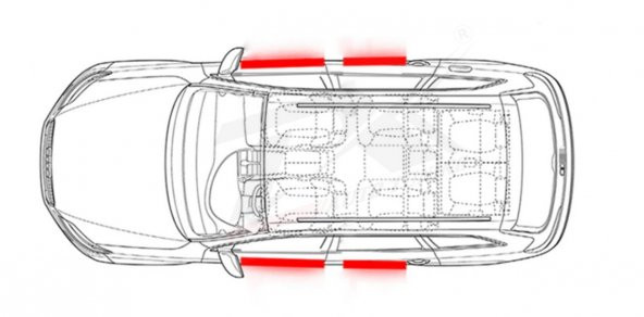 Jaguar Logo Karbon Fiber Deri Kapı Eşiği Dekoratif Koruyucu Şerit - Resim 9
