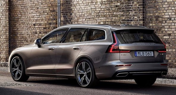 Volvo V60 Krom ABS 3M 3D Bagaj Logo Yazı Orjinal Ürün - 4