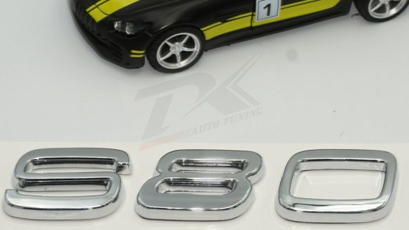 Volvo S80 Krom ABS 3M 3D Bagaj Logo Yazı Orjinal Ürün - 5