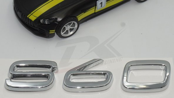 Volvo S60 Krom ABS 3M 3D Bagaj Logo Yazı Orjinal Ürün - 5