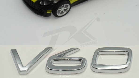 Volvo V60 Krom ABS 3M 3D Bagaj Logo Yazı Orjinal Ürün - 5