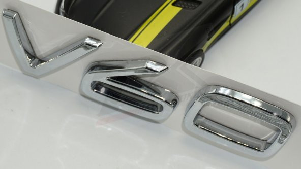 Volvo V60 Krom ABS 3M 3D Bagaj Logo Yazı Orjinal Ürün - 6
