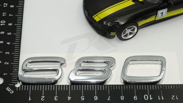 Volvo S80 Krom ABS 3M 3D Bagaj Logo Yazı Orjinal Ürün - 7