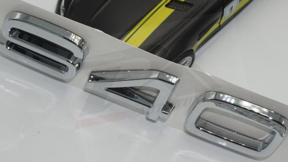 Volvo S40 Krom ABS 3M 3D Bagaj Logo Yazı Orjinal Ürün - 6