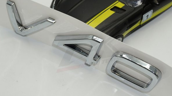 Volvo V40 Krom ABS 3M 3D Bagaj Logo Yazı Orjinal Ürün - 6