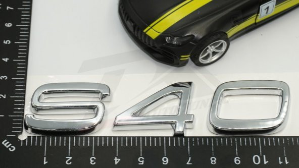 Volvo S40 Krom ABS 3M 3D Bagaj Logo Yazı Orjinal Ürün - 7