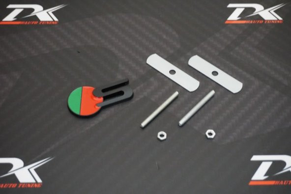 Jaguar S Logo Ön Panjur Vidalı 3D Krom Metal Logo Amblem - 2