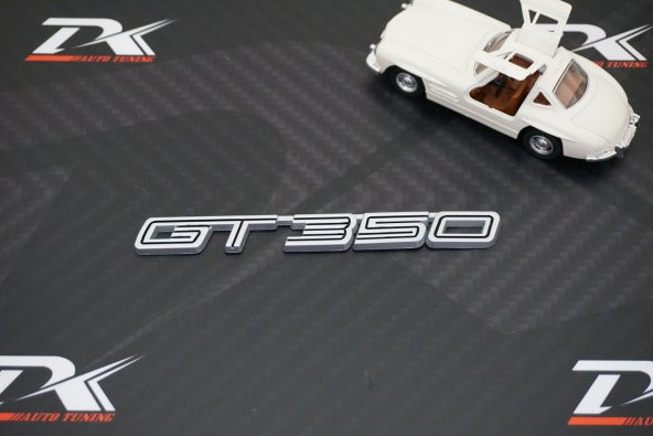 Ford Mustang Shelby GT350 Krom Metal Logo Amblem - Resim 4