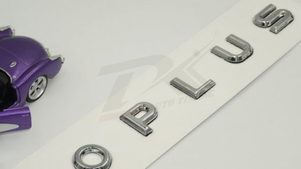 Volkswagen Polo Plus Yeni Nesil Bagaj 3M 3D Krom ABS Yazı Logo Am - Resim 5