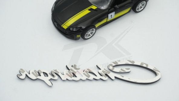 Dodge Challenger Bagaj Metal Orjinal 3M 3D Yazı Logo - Resim 5