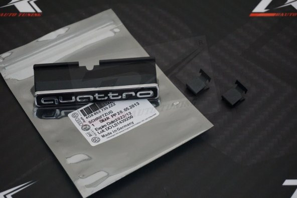 Audi Q3 Quattro 2016 2018 Modeller Ön Panjur Izgara Logo OEM Ürün - Resim 7