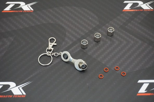 Land Rover Logo İngiliz Anahtarlık Sibop Kapağı Seti - 2