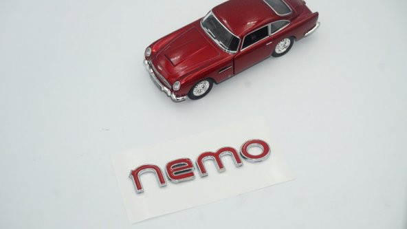 Citroen Nemo Bagaj Krom ABS 3M 3D Yazı Logo Amblem - 2