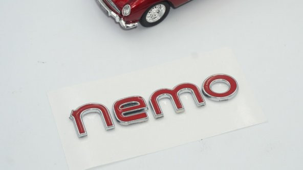 Citroen Nemo Bagaj Krom ABS 3M 3D Yazı Logo Amblem - 3