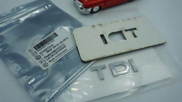 Audi TDI A4 S4 A5 S5 A6 C6 A7 Yeni Nesil Bagaj Krom ABS 3M 3D Yaz - Resim 5