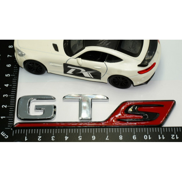 Dk Benz Gt S Krom Kırmızı Abs 3m 3d Bagaj Logo Amblem - 4