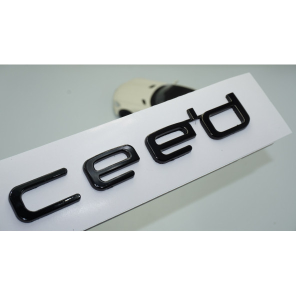 DK Tuning Kia Ceed Bagaj Siyah ABS 3M 3D Yazı Logo Amblem