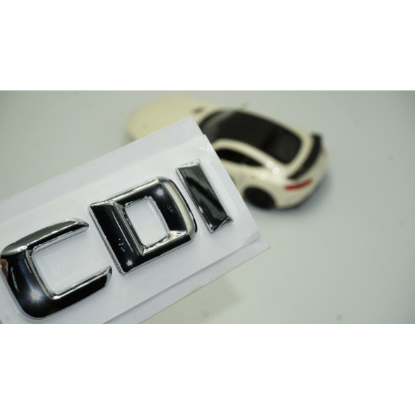 DK Tuning Benz CDİ Bagaj Krom ABS Yazı Logo