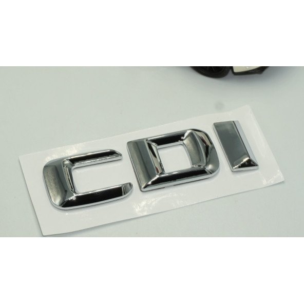 DK Tuning Benz CDİ Bagaj Krom ABS Yazı Logo - 3