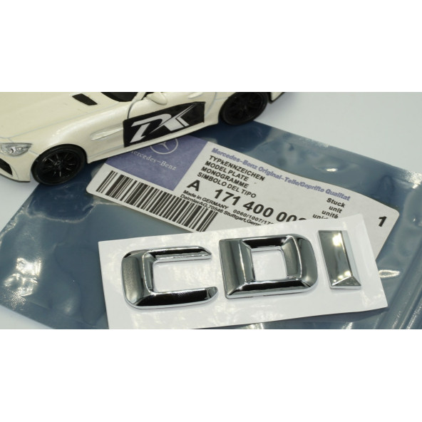 DK Tuning Benz CDİ Bagaj Krom ABS Yazı Logo - 5