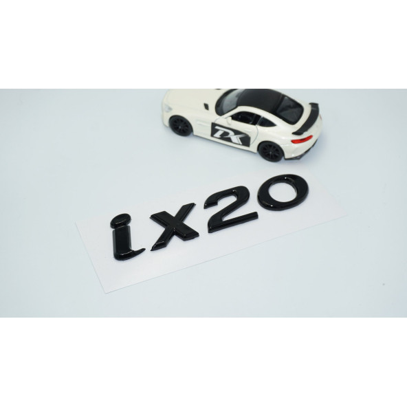 DK Tuning Hyundai iX20 Bagaj Siyah ABS 3M 3D Yazı Logo Amblem - 2